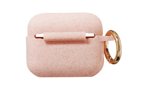 Чехол для наушников GUESS с кольцом для AirPods Pro, светло-розовый